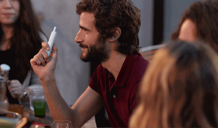 Man Holding IQOS 3