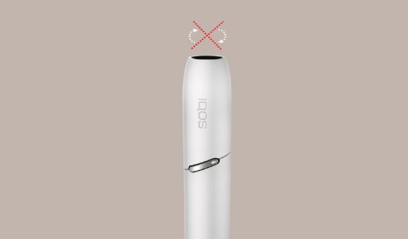 Man Holding IQOS 3 White