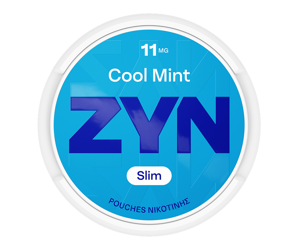 ZYN COOL MINT Mini 11mg - light blue nicotine pouch can