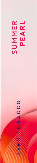 LEVIA Summer Pearl pack, against a sunset landscape.