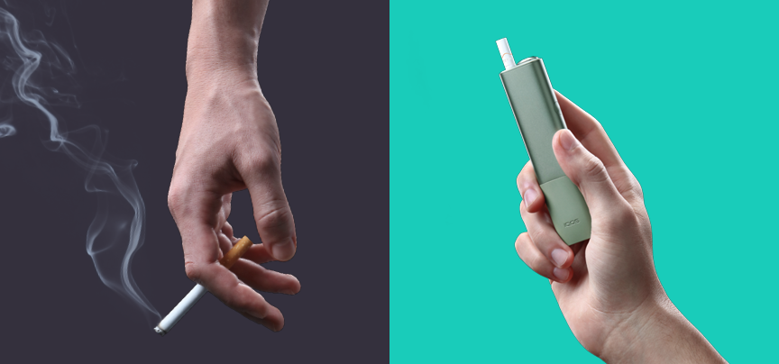 iqos vs cigarettes