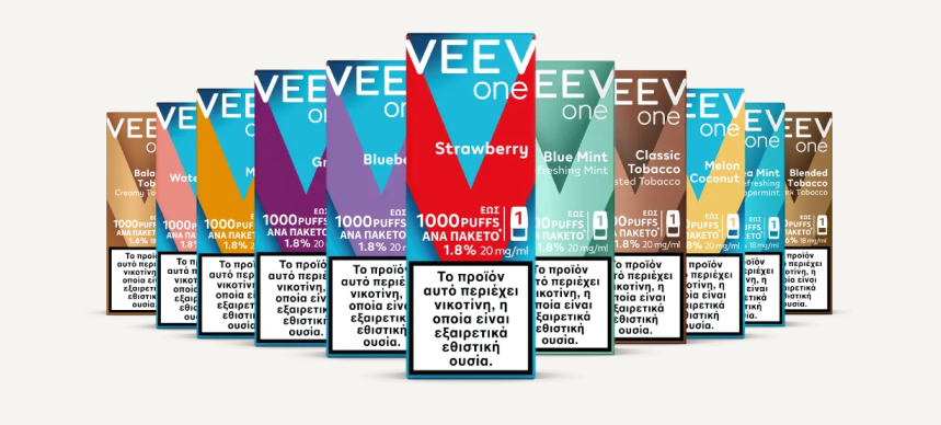 υγρα αναπληρωσησ ηλεκτρονικου τσιγαρου VEEV