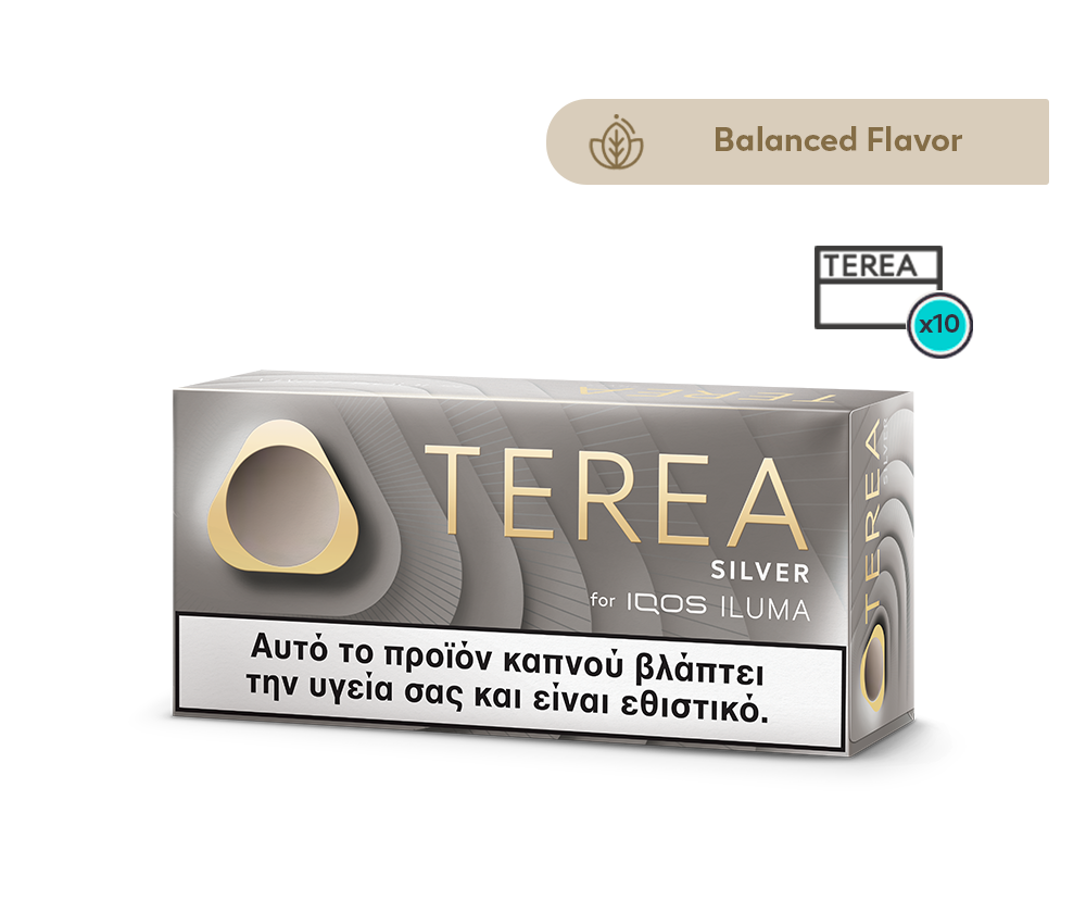 Shop the TEREA Silver flavor for ILUMA