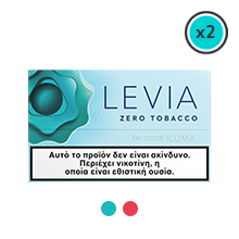 LEVIA Island Beat zero-tobacco sticks for IQOS ILUMA - blue pack