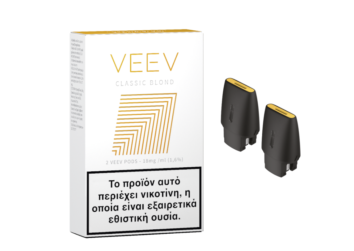 γεύσεις ηλεκτρονικού τσιγάρου VEEV pods