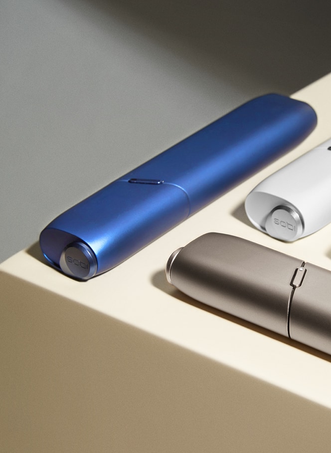 Μπλε, γκρι και άσπρο IQOS 3 Multi