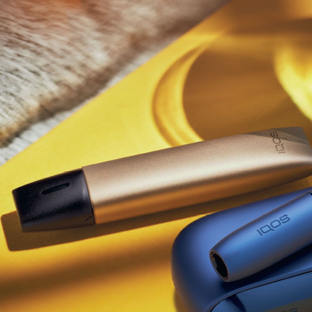 e-cigarette VEEV and heated tobacco device IQOS