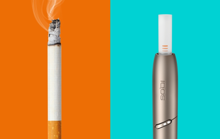 Cigarette smell VS IQOS smell