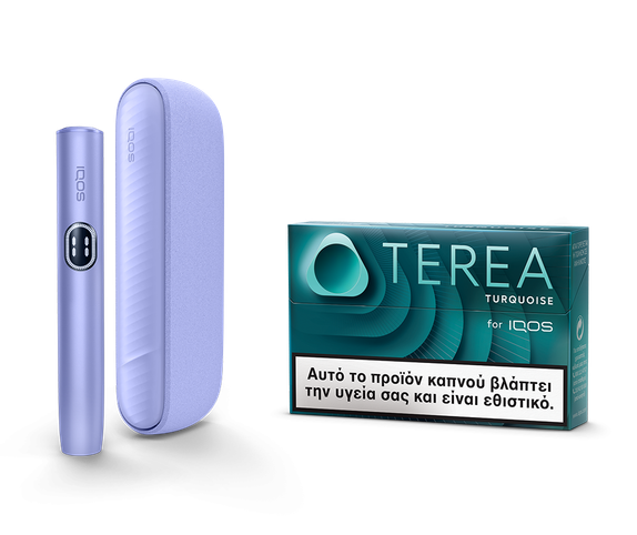 New IQOS ILUMA i in Digital Violet & one TEREA pack main