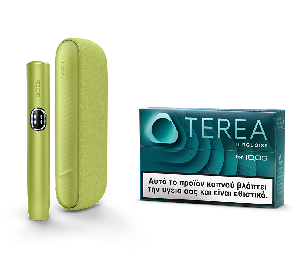 IQOS ILUMA i Leaf Green & one TEREA pack fullscreen