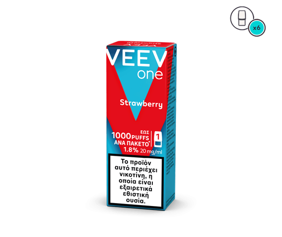 Buy VEEV ONE Strawberry vape pods