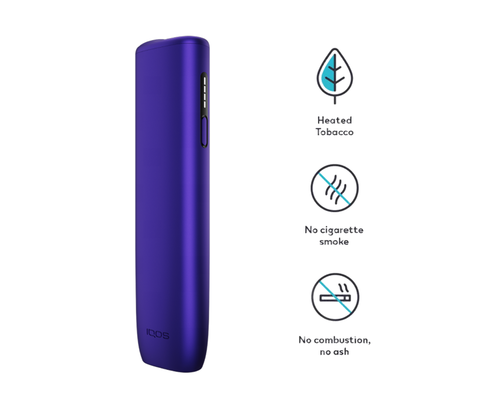 IQOS ILUMA i ONE Electric Purple fullscreen
