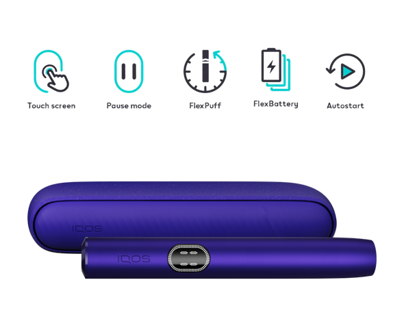 IQOS ILUMA i Electric Purple & two TEREA packs main
