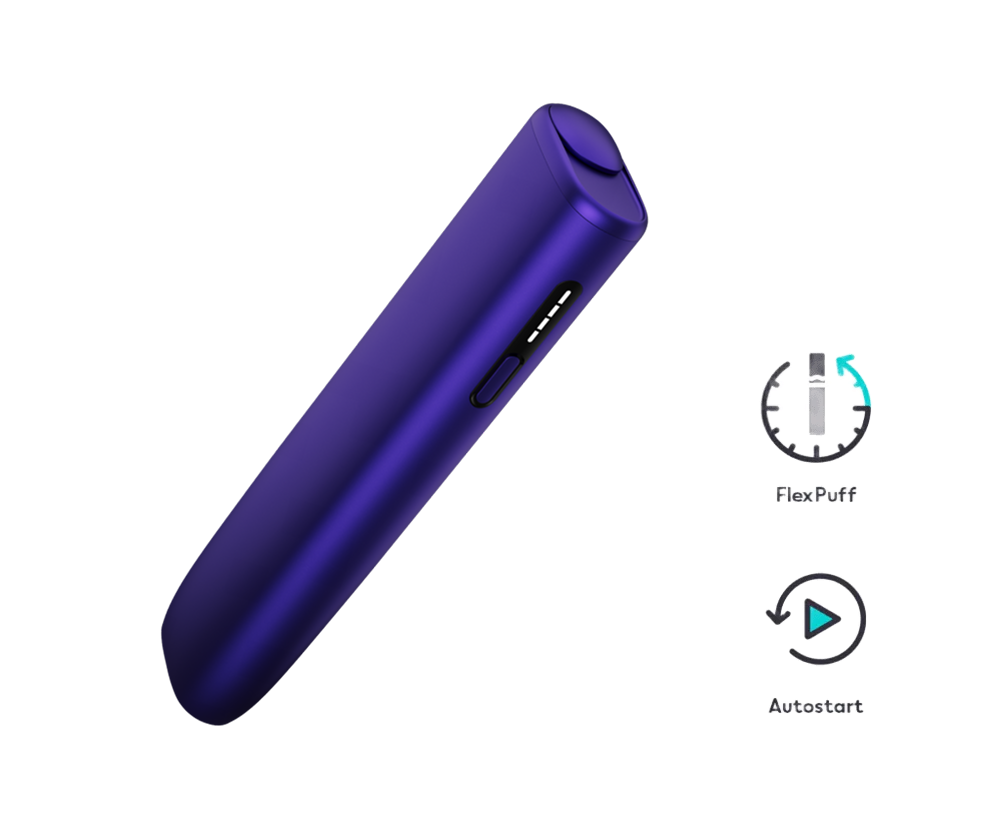 IQOS ILUMA i ONE Electric Purple fullscreen