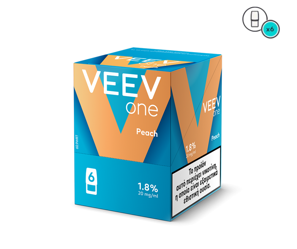 VEEV ONE Pods Peach main