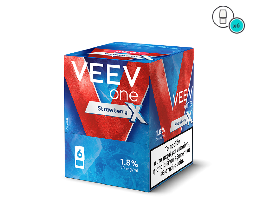 VEEV ONE Pods Strawberry X fullscreen