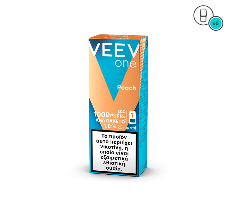 VEEV ONE Pods Peach main