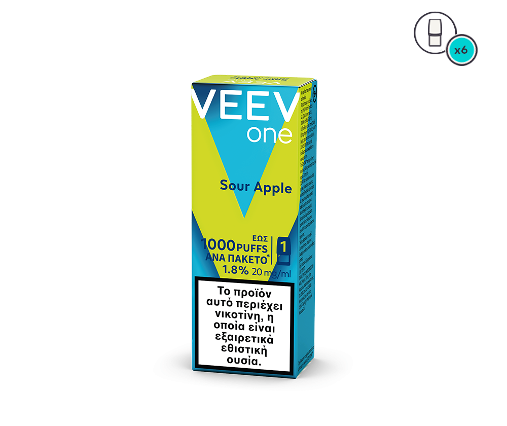 VEEV ONE Pods Sour Apple main