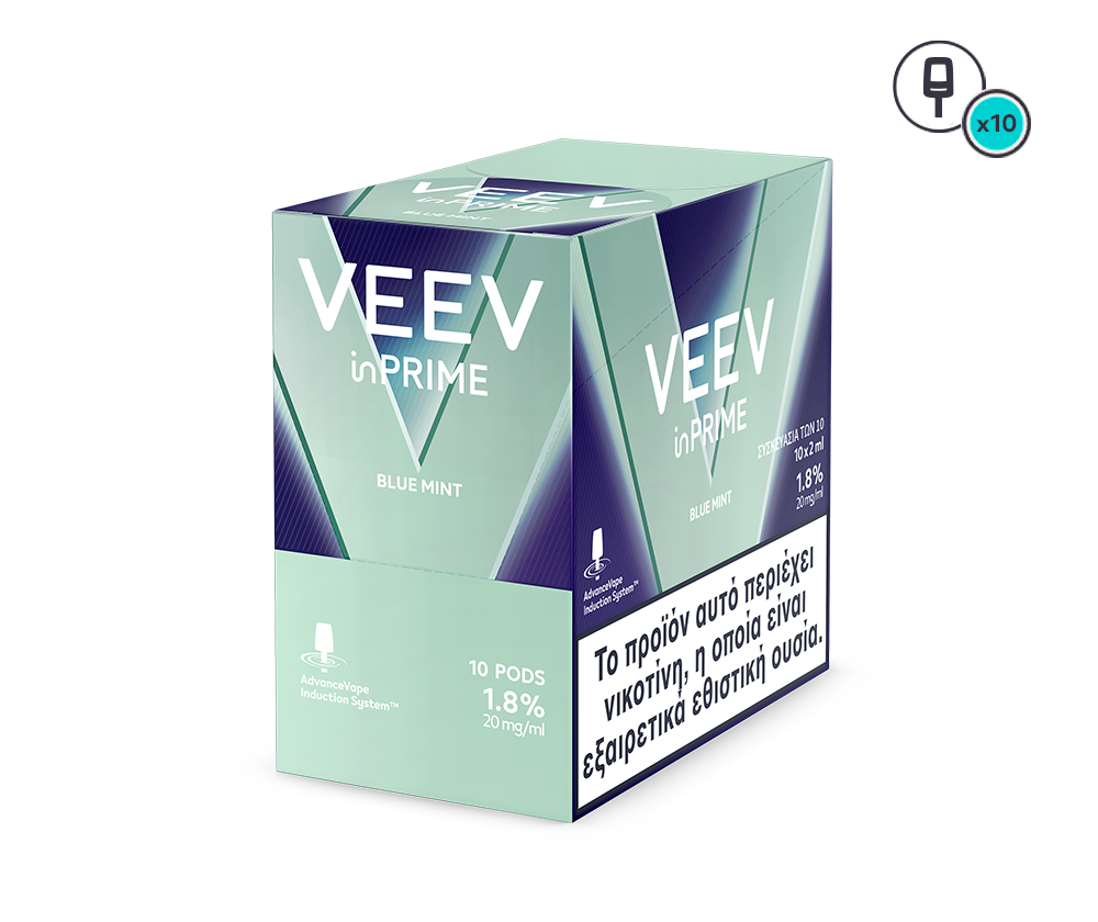 VEEV inPRIME Pods Blue Mint ​ fullscreen