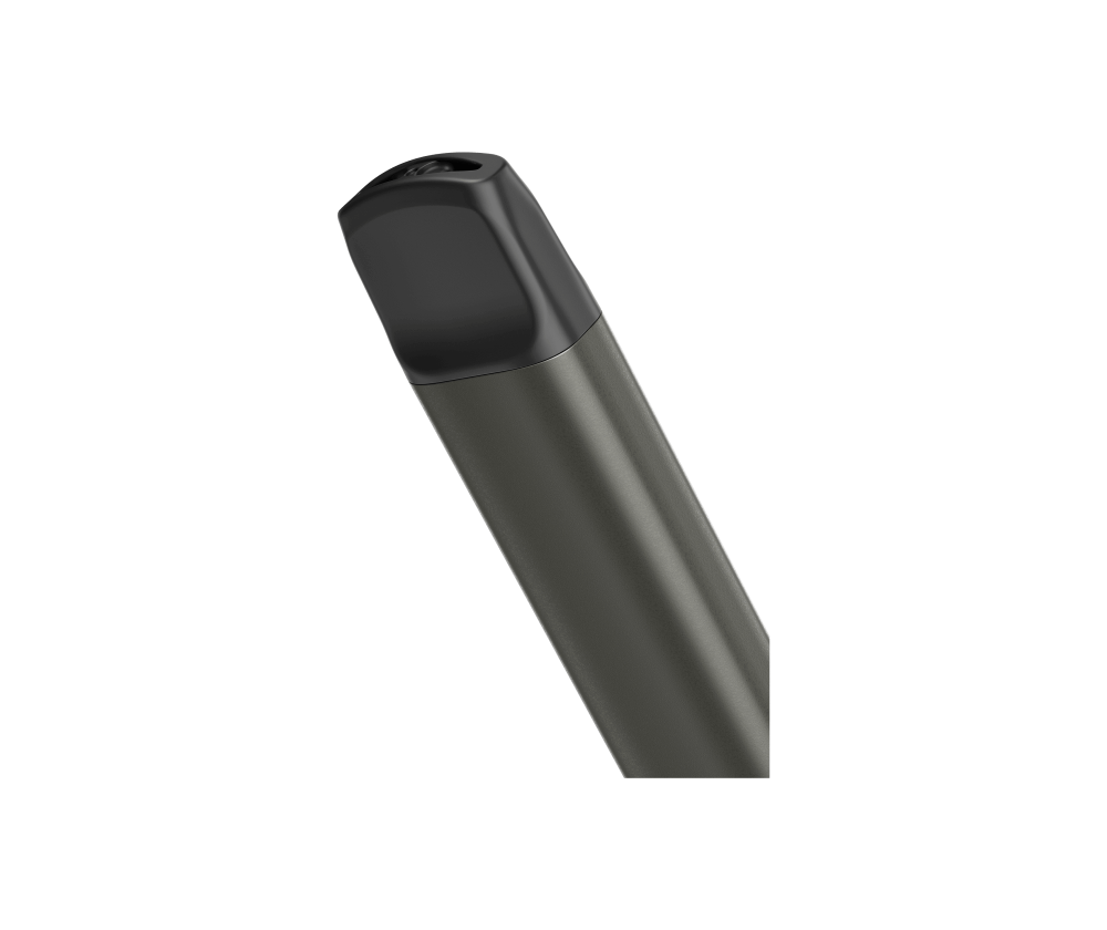 Close up of the VEEV NOW disposable e-cigarette