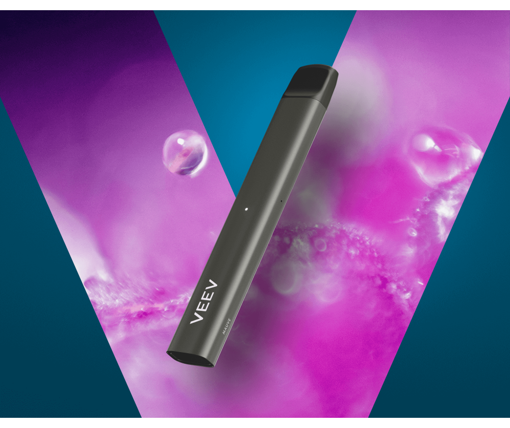 VEEV NOW Mauve disposable vape device