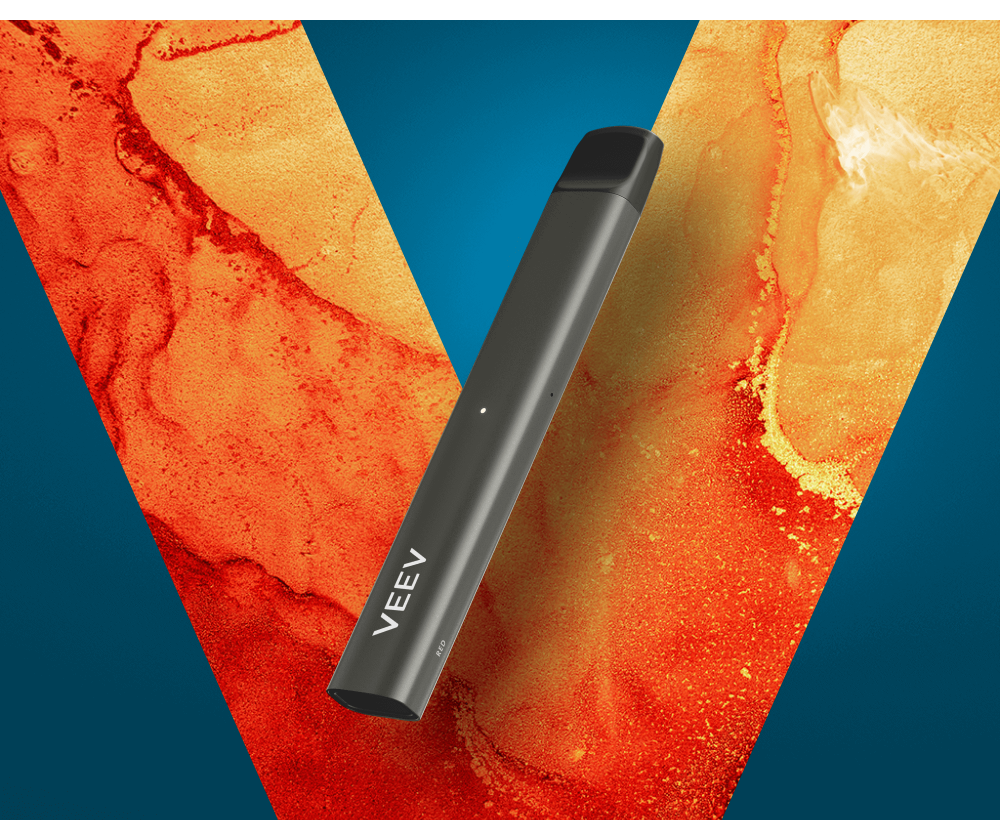 VEEV NOW Red disposable vape device