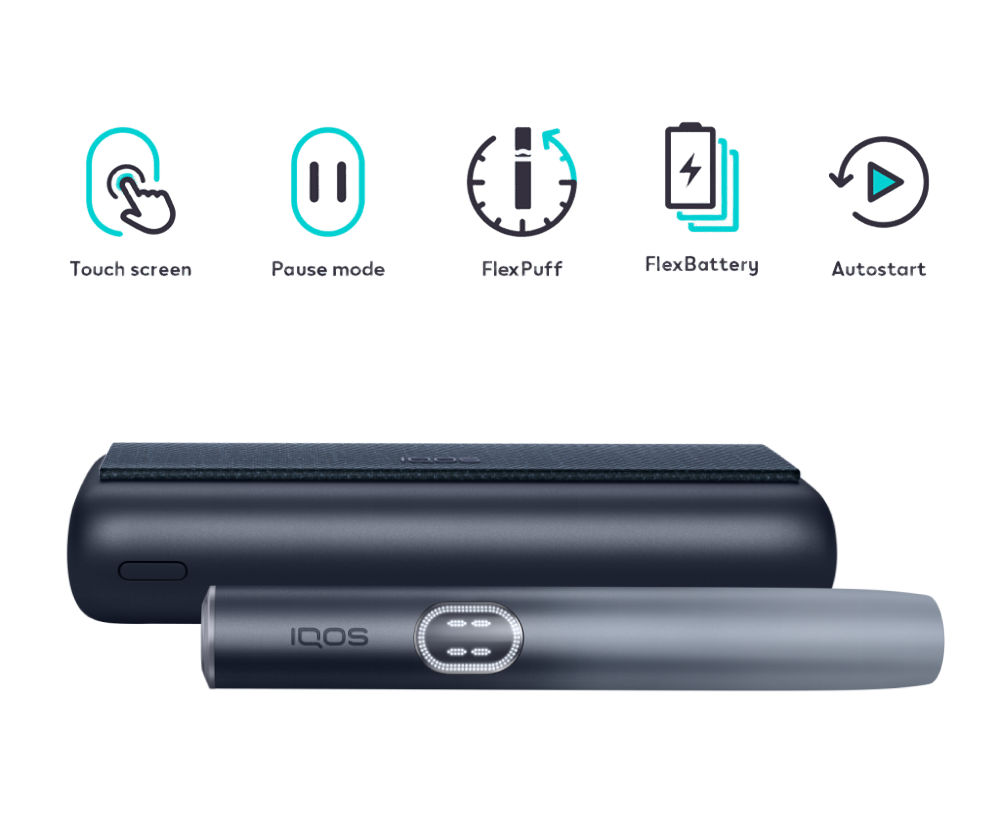 IQOS ILUMA i PRIME Midnight Black Functionalities