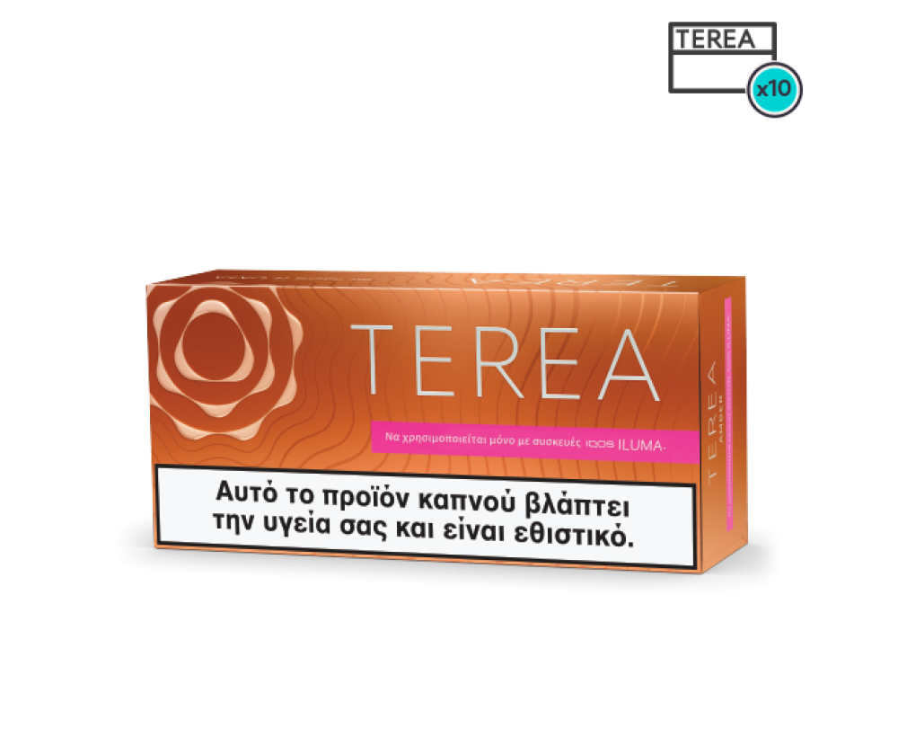 terea heated tobacco sticks amber