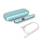 IQOS ILUMA i Breeze Blue και καλώδιο φόρτισης