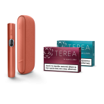 IQOS ILUMA i Vivid Terracotta & two TEREA packs