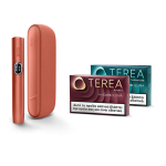 IQOS ILUMA i Vivid Terracotta & two TEREA packs thumbnail