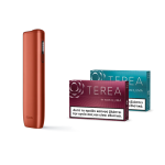 IQOS ILUMA i ONE Vivid Terracotta & two TEREA packs
