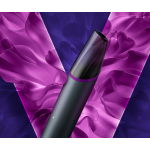 VEEV NOW ULTRA Grape vaping device with a purple VEEV logo backgound