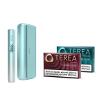 IQOS ILUMA i PRIME Breeze Blue & two TEREA packs thumbnail