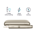 heated tobacco device IQOS ILUMA Pebble beige