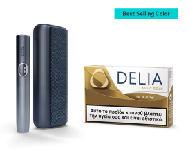 Νέο IQOS ILUMA i Prime Midnight Black και δύο πακέτα DELIA
