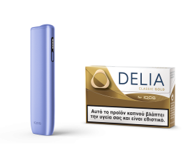Νέο IQOS ILUMA i ONE Digital Violet και ένα πακέτο DELIA
