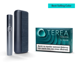 IQOS ILUMA i PRIME Μidnight Βlack & 1 πακέτο TEREA