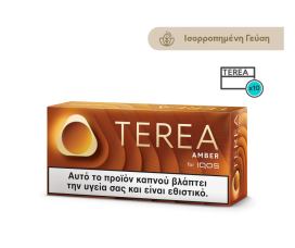 θερμαινόμενοι ράβδοι καπνού terea amber