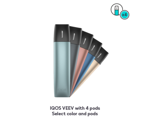 IQOS VEEV e-cigarette colors