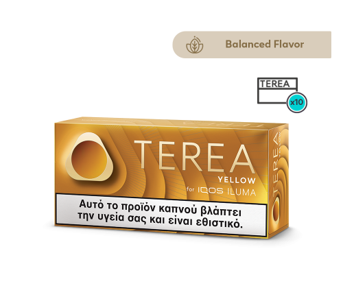 terea heated tobacco sticks yellow