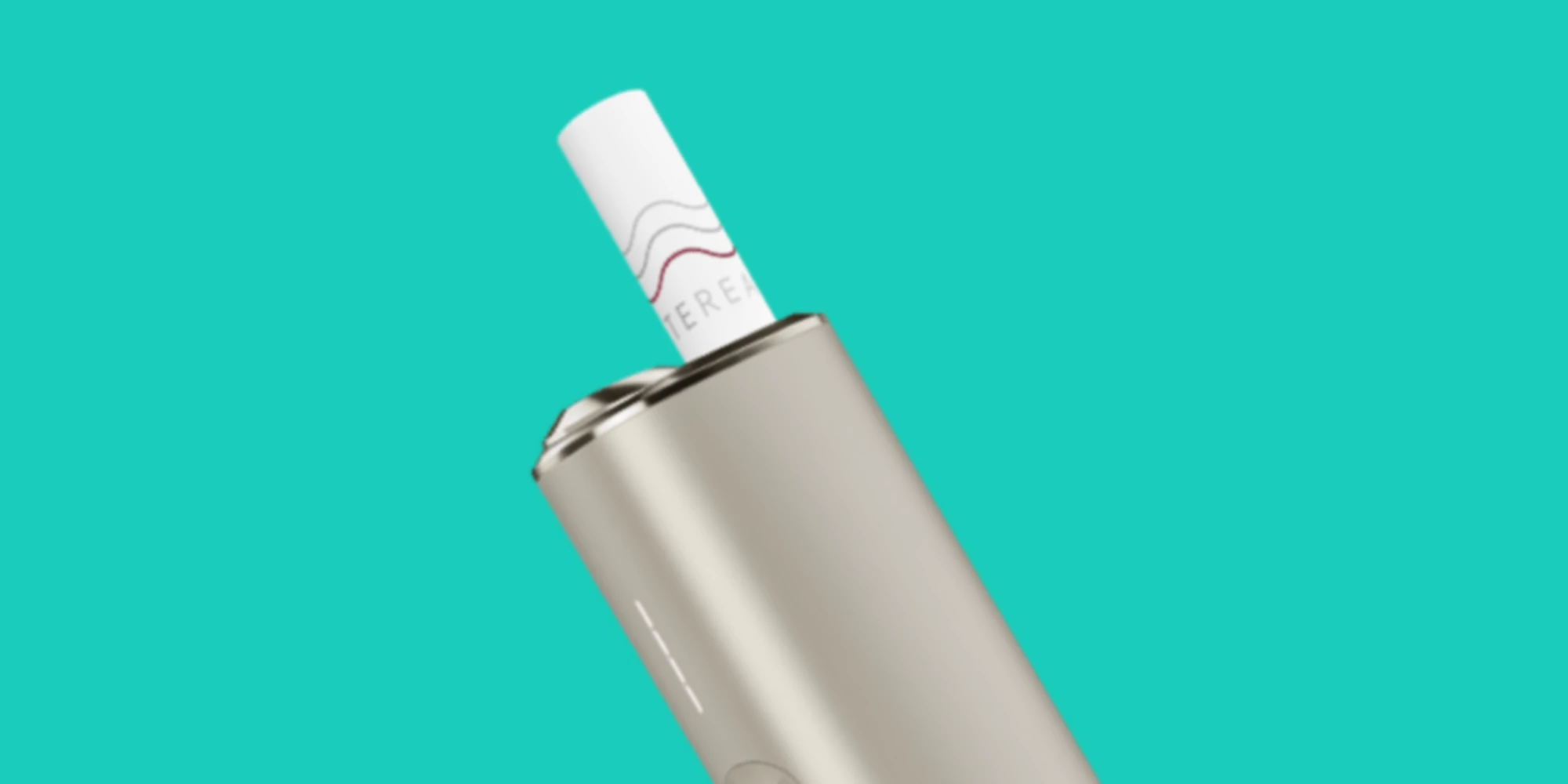 IQOS ILUMA ONE device with a TEREA stick.